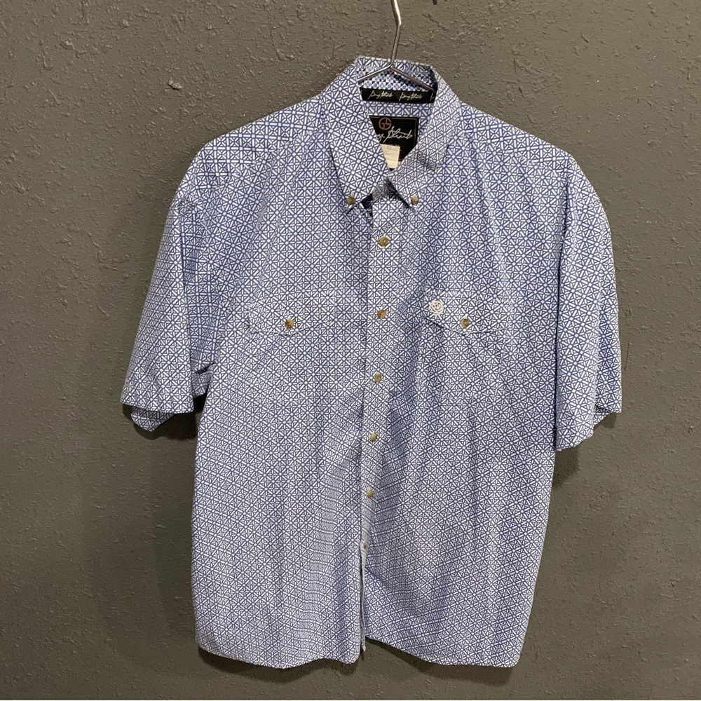 Men’s George Straight Wrangler Western Button Down Shirt